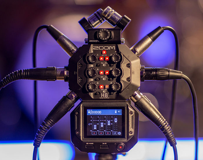 Grabadora e Interface Zoom H8