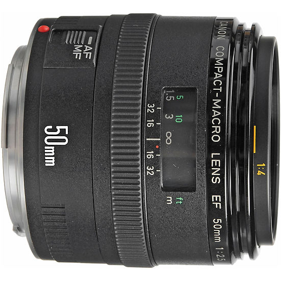 Canon EF 50mm f/2.5 Compact Macro Lens