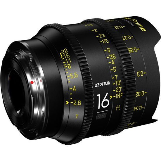 Lente Prime 16mm T 2.8 Full Frame Montura EF